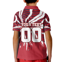 Personalized United States Soccer Kid Polo Shirt American Eagle World Football Mascot