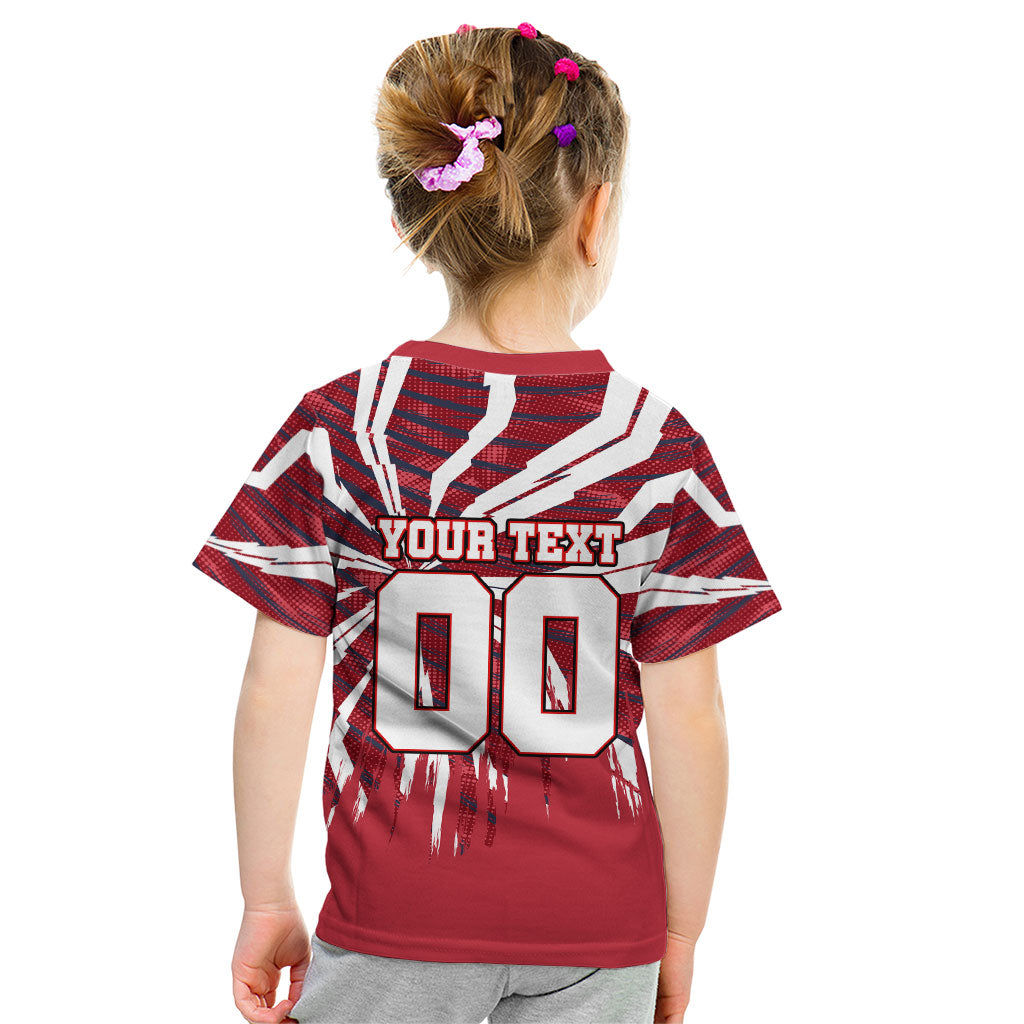 Personalized United States Soccer Kid T Shirt American Eagle World Football Mascot