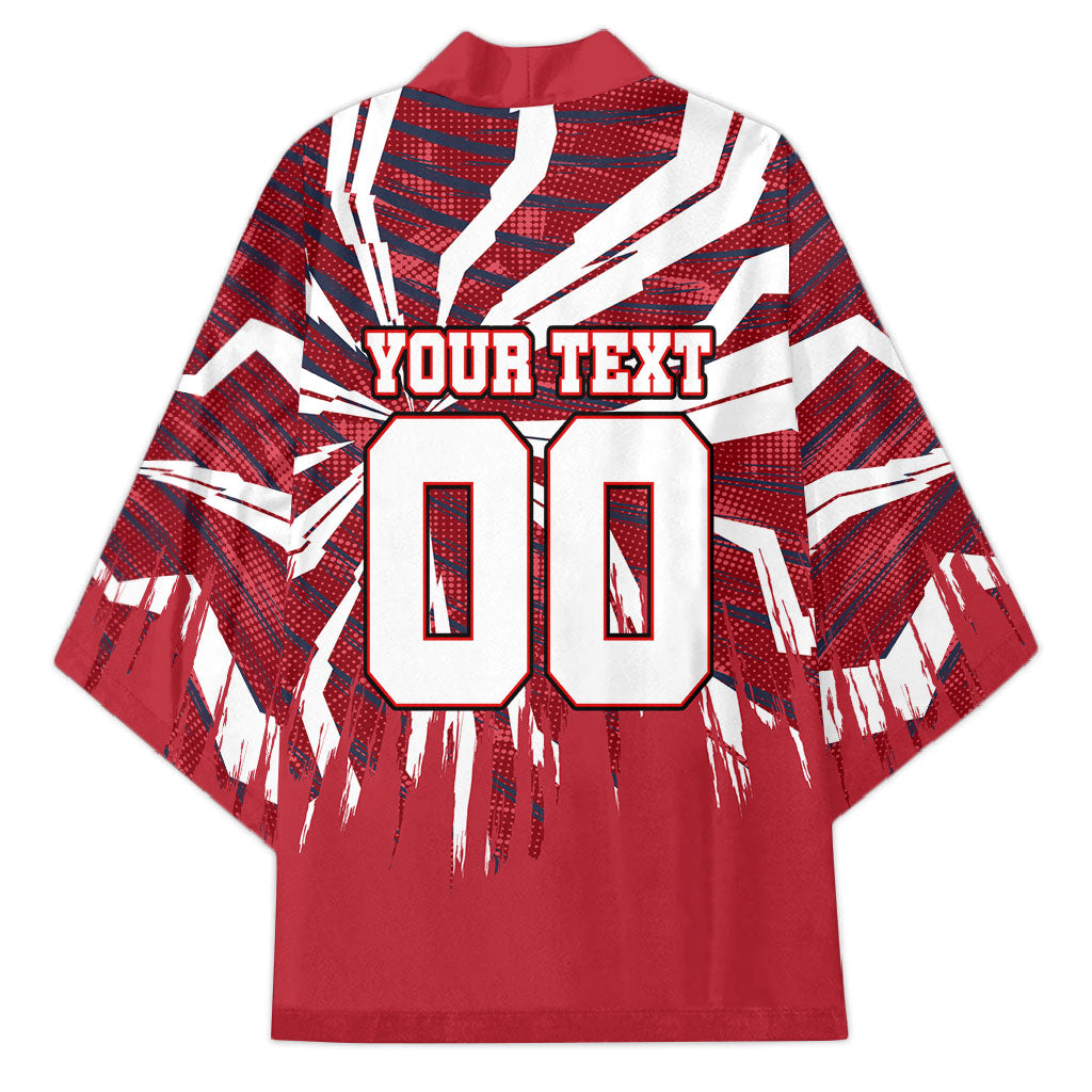 Personalized United States Soccer Kimono American Eagle World Football Mascot