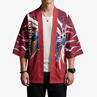 Personalized United States Soccer Kimono American Eagle World Football Mascot