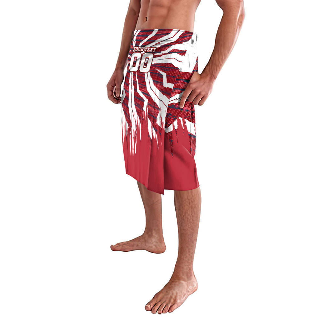 Personalized United States Soccer Lavalava American Eagle World Football Mascot
