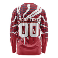 Personalized United States Soccer Long Sleeve Shirt American Eagle World Football Mascot