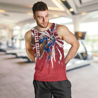 Personalized United States Soccer Men Tank Top American Eagle World Football Mascot
