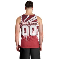 Personalized United States Soccer Men Tank Top American Eagle World Football Mascot