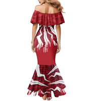 Personalized United States Soccer Mermaid Dress American Eagle World Football Mascot