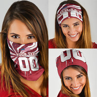 Personalized United States Soccer Neck Gaiter American Eagle World Football Mascot