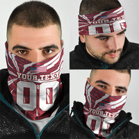 Personalized United States Soccer Neck Gaiter American Eagle World Football Mascot