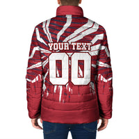 Personalized United States Soccer Padded Jacket American Eagle World Football Mascot