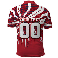 Personalized United States Soccer Polo Shirt American Eagle World Football Mascot
