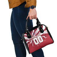 Personalized United States Soccer Shoulder Handbag American Eagle World Football Mascot