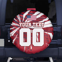 Personalized United States Soccer Spare Tire Cover American Eagle World Football Mascot