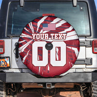 Personalized United States Soccer Spare Tire Cover American Eagle World Football Mascot