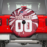 Personalized United States Soccer Spare Tire Cover American Eagle World Football Mascot