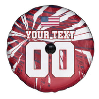 Personalized United States Soccer Spare Tire Cover American Eagle World Football Mascot