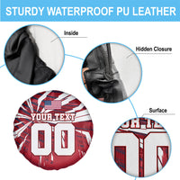 Personalized United States Soccer Spare Tire Cover American Eagle World Football Mascot