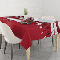 Personalized United States Soccer Tablecloth American Eagle World Football Mascot