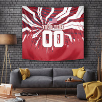 Personalized United States Soccer Tapestry American Eagle World Football Mascot