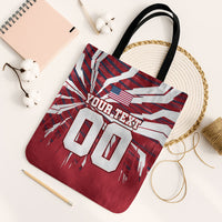 Personalized United States Soccer Tote Bag American Eagle World Football Mascot