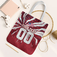 Personalized United States Soccer Tote Bag American Eagle World Football Mascot