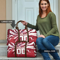 Personalized United States Soccer Travel Bag American Eagle World Football Mascot