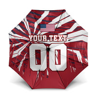 Personalized United States Soccer Umbrella American Eagle World Football Mascot
