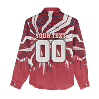 Personalized United States Soccer Women Casual Shirt American Eagle World Football Mascot