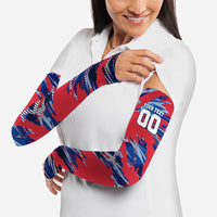 Personalized United States Soccer Eagle Arm Sleeves American Flag Grunge Patriot Art
