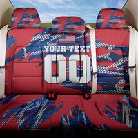 Personalized United States Soccer Eagle Back Car Seat Cover American Flag Grunge Patriot Art