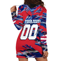 Personalized United States Soccer Eagle Hoodie Dress American Flag Grunge Patriot Art