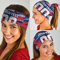 Personalized United States Soccer Eagle Neck Gaiter American Flag Grunge Patriot Art