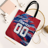 Personalized United States Soccer Eagle Tote Bag American Flag Grunge Patriot Art