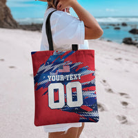 Personalized United States Soccer Eagle Tote Bag American Flag Grunge Patriot Art