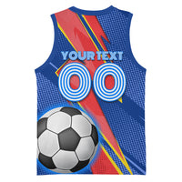 Personalized DR Congo Football Leopard GOAL Basketball Jersey Congolese Football Champion - Dynamic Halftone Soccer Style
