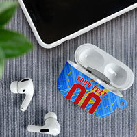 Personalized DR Congo Football AirPods Case Lightning Leopard National Flag Motif