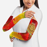 Custom Portugal Football World Champions 2026 Arm Sleeves Golden Shield Crown Crest Soccer Trophy