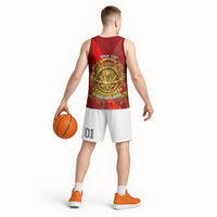 Custom Portugal Football World Champions 2026 Basketball Jersey Golden Shield Crown Crest Soccer Trophy