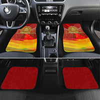Custom Portugal Football World Champions 2026 Car Mats Golden Shield Crown Crest Soccer Trophy