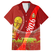 Custom Portugal Football World Champions 2026 Hawaiian Shirt Golden Shield Crown Crest Soccer Trophy