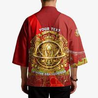 Custom Portugal Football World Champions 2026 Kimono Golden Shield Crown Crest Soccer Trophy