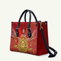 Custom Portugal Football World Champions 2026 Leather Bag Golden Shield Crown Crest Soccer Trophy