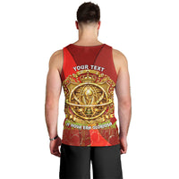 Custom Portugal Football World Champions 2026 Men Tank Top Golden Shield Crown Crest Soccer Trophy