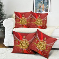 Custom Portugal Football World Champions 2026 Pillow Cover Golden Shield Crown Crest Soccer Trophy