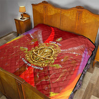 Custom Portugal Football World Champions 2026 Quilt Golden Shield Crown Crest Soccer Trophy