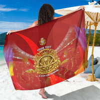 Custom Portugal Football World Champions 2026 Sarong Golden Shield Crown Crest Soccer Trophy