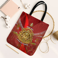 Custom Portugal Football World Champions 2026 Tote Bag Golden Shield Crown Crest Soccer Trophy