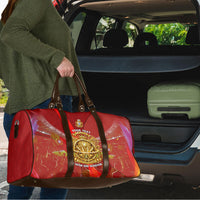 Custom Portugal Football World Champions 2026 Travel Bag Golden Shield Crown Crest Soccer Trophy