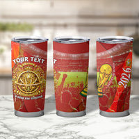 Custom Portugal Football World Champions 2026 Tumbler Cup Golden Shield Crown Crest Soccer Trophy