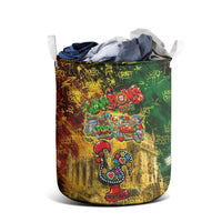 Portugal Football Champions 2026 Laundry Basket Urban Graffiti Street Art Galo De Barcelos