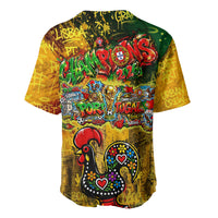 Portugal Football Champions 2026 Baseball Jersey Urban Graffiti Street Art Galo De Barcelos
