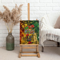 Portugal Football Champions 2026 Canvas Wall Art Urban Graffiti Street Art Galo De Barcelos